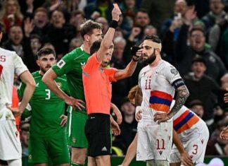 Republic of Ireland 1-0 Armenia: Tigran Barseghyan ‘lost his head’ – Finn Azaz on headbutt