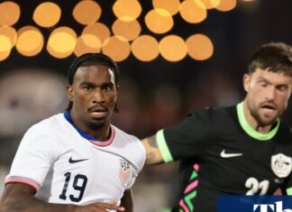 Haji Wright scores twice as USA come back from a goal down to see off Australia