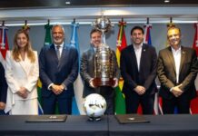 ‘Climão’ entre Bap e Leila marca reunião entre semifinalistas da Libertadores na sede da Conmebol