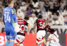 Flamengo Brilha com Vitória Histórica de 3 a 0 sobre Botafogo e Celebra 300 Jogos de Pedro