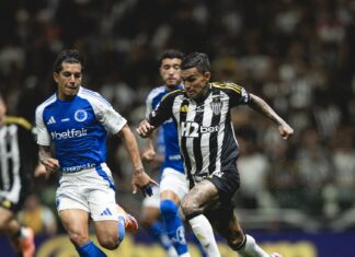 Atlético domina, mas empata com o Cruzeiro em clássico intenso na Arena MRV