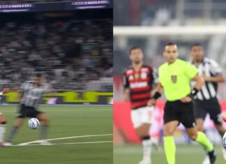 Áudio do VAR revela polêmica sobre pisão em Luiz Araújo e gera críticas de jogadores do Flamengo