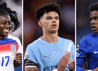 Golden Boy and Girl: England star Michelle Agyemang, Nico O’Reilly and Estevao nominated