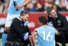 Man City given Rodri concern but two players back from injury