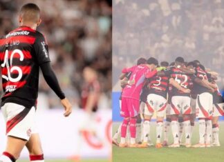 Flamengo brilha e vence Botafogo por 3 a 0; Filipe Luís defende Samuel Lino após críticas