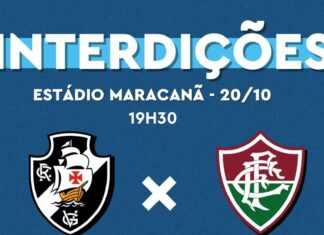 CET-Rio detalha interdições no entorno do Maracanã para Vasco x Fluminense