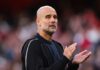 Guardiola shares Haaland concern as Man City moves above Liverpool in title race