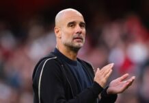 Guardiola shares Haaland concern as Man City moves above Liverpool in title race