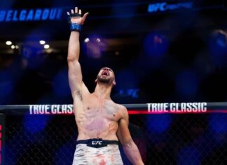 ‘Parça’ de Poatan ensaia ‘toque da morte’ de brasileiro e estreia no UFC com vitória no Canadá