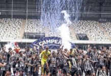 CBF protagoniza polêmica em comemoração do título do Atlético-MG em cima do Grêmio