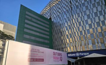 Em campanha do Outubro Rosa no Allianz Parque, WTorre e Palmeiras disponibilizam mamografia gratuita – Nosso Palestra