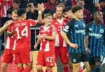 Kane amplia marca incrível de gols, Bayern ‘nem sua’ para vencer Club Brugge e segue embalado na Champions