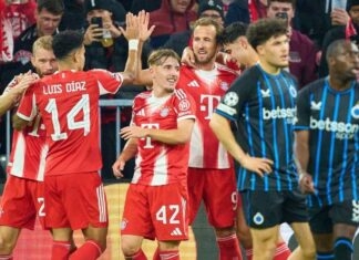 Kane amplia marca incrível de gols, Bayern ‘nem sua’ para vencer Club Brugge e segue embalado na Champions