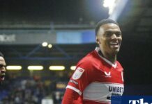 Championship roundup: Whittaker gives Boro win at sorry Sheffield Wednesday