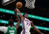 VJ Edgecombe, calouro dos 76ers, quebra recorde de LeBron James em estreia na NBA