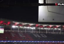 Bastidores da vitória do Flamengo sobre o Racing no Maracanã
