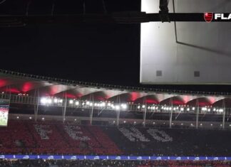 Bastidores da vitória do Flamengo sobre o Racing no Maracanã