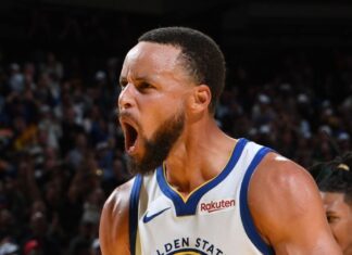 Curry tem noite de gala em jogo alucinante e ofusca marca histórica de Aaron Gordon