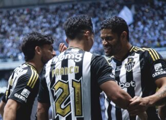 Atlético vence o Ceará, na Arena MRV e ‘respira’ no Brasileirão