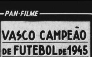 Veja vídeo do jogo Urubu 2 x 2 Vasco, da última rodada do Carioca de 1945 que consagraria o Vasco o campeão invicto de Terra e Mar