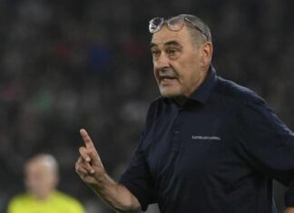 Lazio, Sarri: “Ringraziamo Basic per l’aiuto. Lotito? Incontro normalissimo”