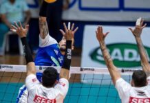 Em jogo disputado, Sada Cruzeiro perde para Sesi pela Superliga Masculina 2025/26