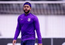 Memphis Depay falta a treino do Corinthians por mau tempo e recomendação da prefeitura do Rio