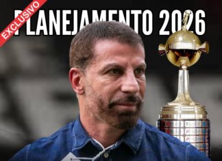 Vasco projeta aumentar o nível do elenco em caso de classificação para a Libertadores 2026