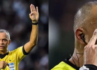 Wilton Pereira Sampaio e Raphael Claus são candidatos ao prêmio de melhor árbitro do mundo