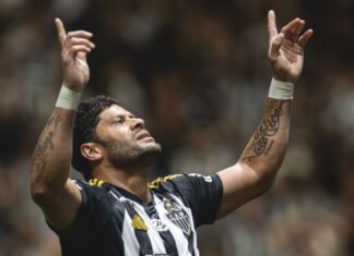 Hulk faz forte desabafo após levar Atlético-MG à final da Sul-Americana: ‘Tem torcedores que nem assistem aos jogos e…’