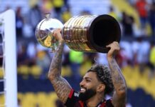 Gabigol relembra título da Libertadores enquanto Flamengo mira a final contra o Racing