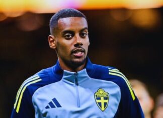 Sweden boss Potter gives Alexander Isak fitness update after Liverpool absence