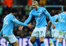 Man City, Arsenal and Chelsea’s next five fixtures as title race heats up