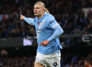 Haaland faz dois, City bate o Bournemouth, ultrapassa rival e sobe para 2º da Premier League