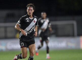 Nuno Moreira vai desfalcar o Vasco pela 1ª vez no Brasileiro