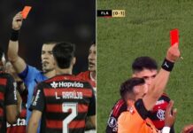 Expulsões preocupam: Flamengo acumula seis cartões vermelhos em 13 jogos
