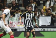 Ex-Grêmio marca primeiro gol com a camisa do Atlético-MG e vence o Bahia