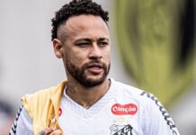 Neymar não é relacionado e está fora de jogo entre Santos e Palmeiras