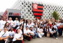 Flamengo realiza 4ª edição do ‘Tô Nesse Time’ e aproxima escola e esporte