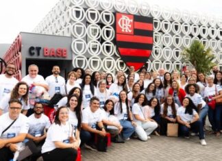 Flamengo realiza 4ª edição do ‘Tô Nesse Time’ e aproxima escola e esporte