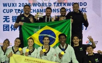 Brasil vence Coreia do Sul e é tricampeão da Copa do Mundo de Taekwondo por Equipes em Wuxi – Portal