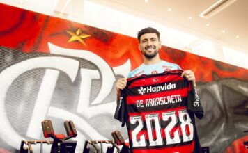 Arrascaeta renova até 2028, e Flamengo homenageia ídolo no Maracanã