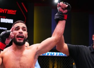Gabriel Bonfim brilha e nocauteia Randy Brown na luta principal do UFC Vegas 111