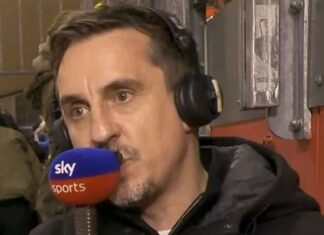Gary Neville slams Virgil van Dijk for ‘really strange’ play against Man City