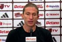 Filipe Luís se manifesta sobre o São Paulo levar o jogo contra o Flamengo para a Vila Belmiro
