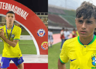 Joia do Grêmio bate pênalti de cavadinha em decisão da Seleção Brasileira; veja