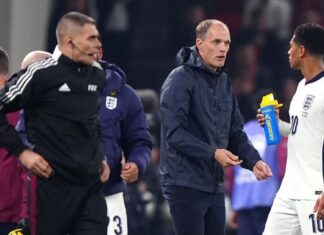 Tuchel sobe o tom e reage após Bellingham reclamar de substituição em Albânia x Inglaterra: ‘Tem que aceitar a decisão’