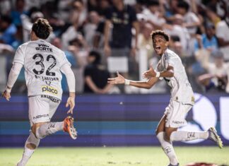 Com gol de Rollheiser e Vila Belmiro em festa, Santos FC vence clássico com Palmeiras – Santos Futebol Clube