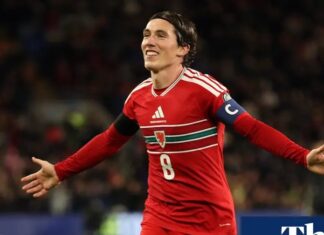 Wilson treble helps Wales thrash North Macedonia to boost World Cup dream
