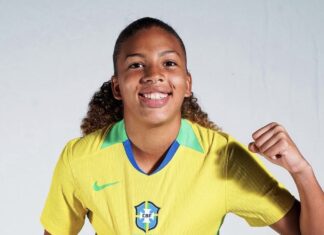 Feminino Base: Estephany Oliveira comemora convocação para a Seleção Brasileira Sub-17
